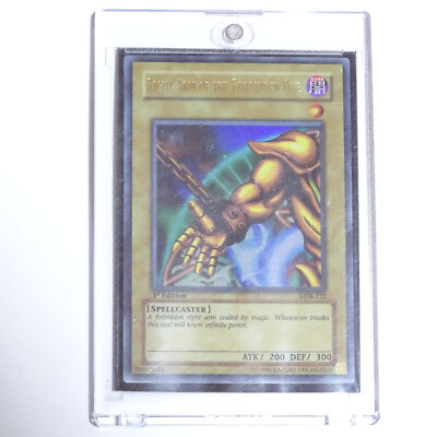 LOB-122 - Exodia Right Arm of the Forbidden One - 1st Edition - Yugioh-image