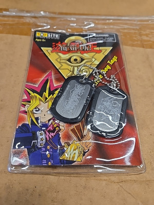 Vintage Yu-Gi-Oh! Exodia the Forbidden One Collectible Dog Tag-Year 2002-image