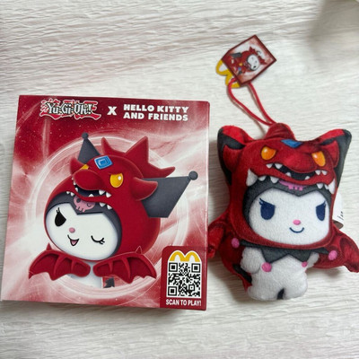 Sanrio x Yu-Gi-Oh! McDonald's Limited Happy Set Kuromi x Slifer the Sky Dragon-image