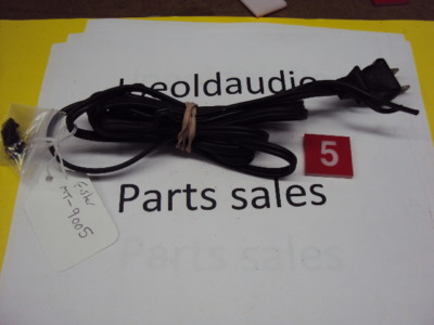 Fisher MT-9005 Turntable Original AC Line Cord Tested Parting out Fisher MT-9005-image