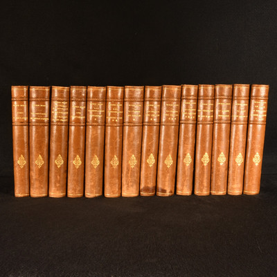 1880-1883 14vols Oeuvres Completes de Victor Hugo Poesie Edition Definitive-image