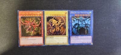 Lot Slifer The Sky Dragon,Obelisk, Winged Dragon of Ra Legendary Collection LC01-image