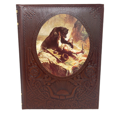 1977 THE OLD WEST Vol 19: THE FRONTIERSMEN Time-Life Books Series FAUX LEATHER-image