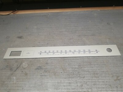 Fisher rs 1015 Dial Scale -image