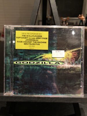 Godzilla The Album (CD 1998) Original Soundtrack OST Kaiju Gojira RARE HTF-image