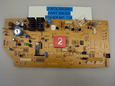 Fisher MT-728 Turntable Main Board. P/N 4-2262-23910. Tested. Parting Out MT-728-image