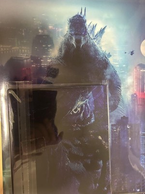 Godzilla Vs Kong Blu-ray Steelbook Case Clear File Used-image
