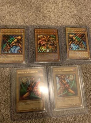 Yu-Gi-Oh! Exodia the Forbidden One LOB Complete Set Unlimited-image