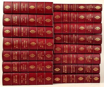ROBERT JORDAN - WHEEL OF TIME 1-15 Complete Series, premium leather rebound-image