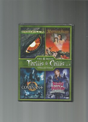 Thrills & Chills: Roxy Hunter/Godzilla/Mysterious Island/ Covenant [NEW], DVD-image
