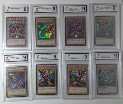 Yu-gi-oh Exodia The Forbidden One Complete Set YGLD LDK2 + Extras-image