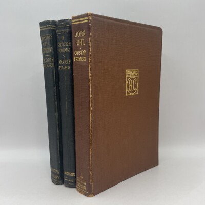 Jorn Uhl CONFESSIONS YOUNG MAN Sylvester Bonnard 3 Leather Modern Library L2,6-image