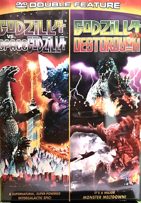 Godzilla Vs. Destroyah/Godzilla Vs. SpaceGodzilla DVD HARD TO FIND OOP-image