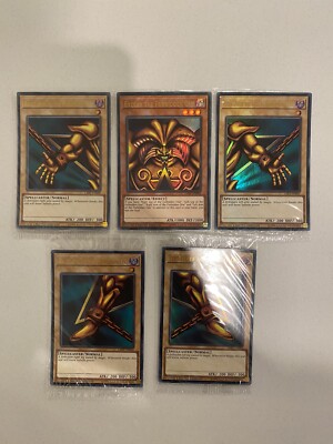 Yugioh Exodia The Forbidden One Full Set LART Ultra Rare Limited Ed Sealed-image