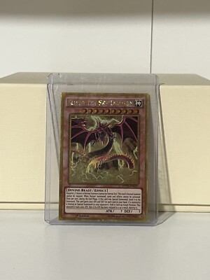 Yugioh! LP Slifer the Sky Dragon - MVP1-ENG57 - Gold Rare - 1st Edition Lightly -image