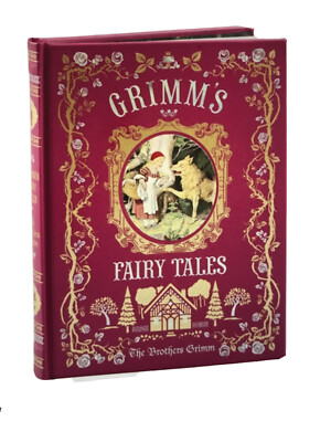 ❤️GRIMM'S FAIRY TALES Illustrated Leather bound Collectible Edition NEW-image
