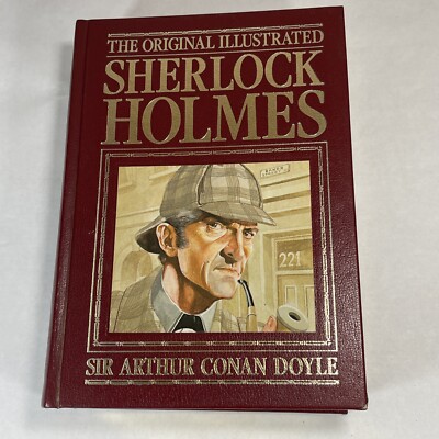 The Original Illustrated Sherlock Holmes - Doyle Castle Books Bonded Leather-image