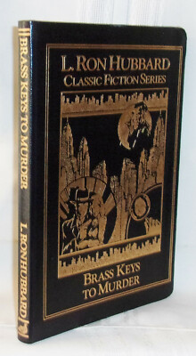L. Ron Hubbard BRASS KEYS TO MURDER First Edition Limited Leatherbound 1/2500 cc-image