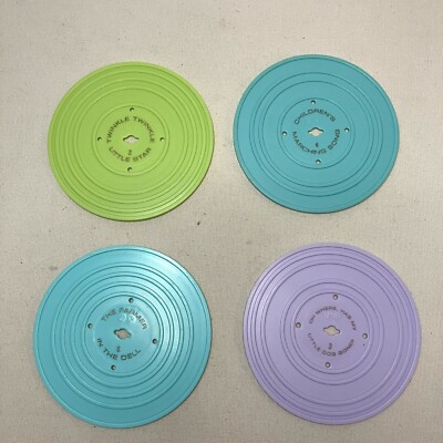 Fisher Price Replacement 4 Discs, 2010 Retro Music Box Record Player-image