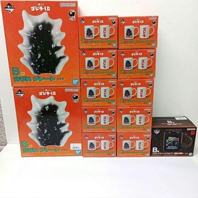 Godzilla-1.0 Plate Mug Set of 13, Includes Godzilla & Kong Collectibles-image