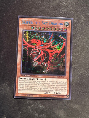 Slifer the Sky Dragon - SBC2-ENA01 - Prismatic Secret Rare- Speed Duel N/M-image