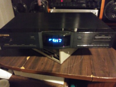 Tested & Working Black Fisher FM-9655 Black Synthesized AM/FM Stereo Tuner NICE!-image