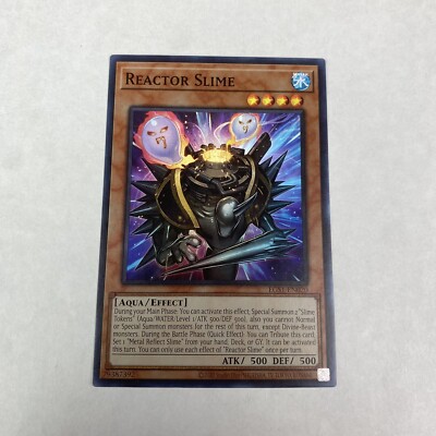 Yugioh Reactor Slime Egs1-en020 Egyptian God Deck Slifer The Sky Dragon Rare-image