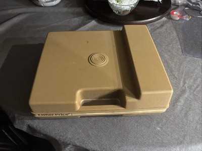 Vintage 1978 Fisher-Price Record Player Portable Phonograph #825 WORKS!! 33 & 45-image