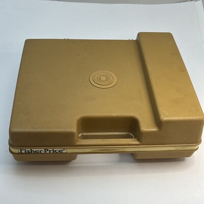 Vintage 1978 Fisher Price 825 Portable Record Player Turntable works!!!! W/ BOX!-image