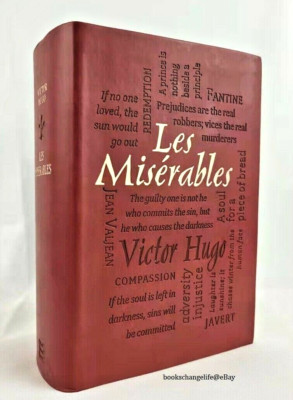 LES MISERABLES Victor Hugo Isabel F. Hapgood Flexi Bound Faux Leather Brand NEW-image