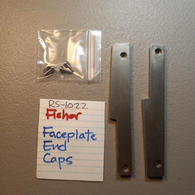 📈FISHER FACEPLATE SIDE PANELS RS-1022 STEREO RECEIVER-image