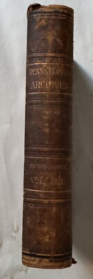 Pennsylvania Archives Second Series Vol VIII -  1895-image