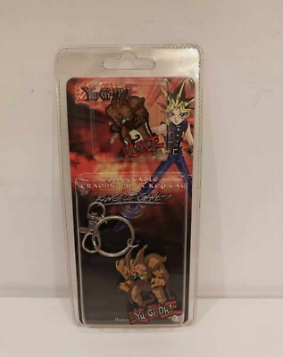 2002 YuGiOh Collectible Trading Pin & Key Tag #5 Exodia The Forbidden One-image