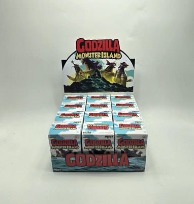 Super 7 Godzilla ReAction Monster Island Blind Box Case Of 12 All 12 Sealed -image