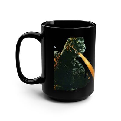 GODZILLA  Death Ray Black Mug 15oz-image