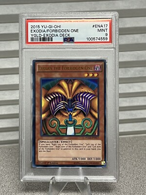 2015 YGO Exodia The For Forbidden One #ENA17 PSA 9-image