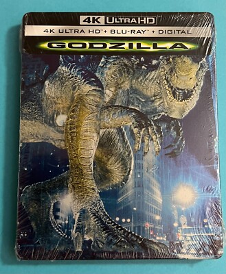 Steelbook Godzilla - Limited Edition (4K UHD + Blu-ray + Digital) New/Sealed-image