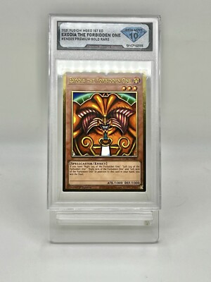 EXODIA PREMIUM GOLD RARE MGED-EN005 Gem Mint 10 DSG PSA CGC-image