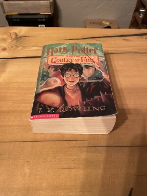 HARRY POTTER and the Goblet of Fire - by J.K. Rowling Paperback Book-image