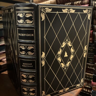 Franklin Library: HERMAN MELVILLE:  MOBY DICK: CAPTAIN AHAB: WHALING SHIP-image