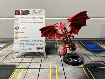 SLIFER THE SKY DRAGON 007 Yu-Gi-Oh Battle of the Millennium Grand Prize HeroClix-image