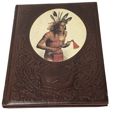 Time Life Old West Series The Indians Leather Bound 1973-image
