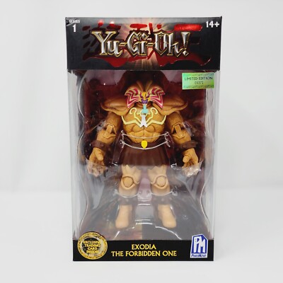 Yu-Gu-Oh Action Figure Exodia The Forbidden One w/ Exclusive Card Phatmojo NIB-image