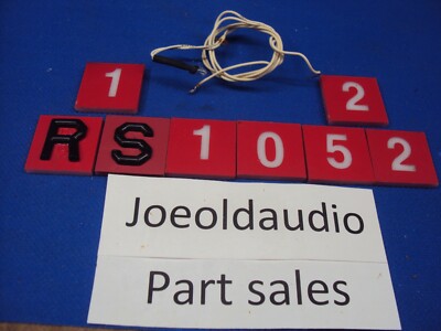 Fisher RS-1052 (L) Receiver Original (USED) Dial Pointer Lamp. Tested.-image