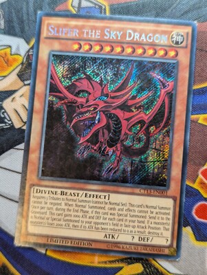 Yugioh 2016 Slifer The Sky Dragon Limited Ed. CT13-EN001 LP-image