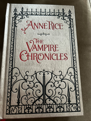 THE VAMPIRE CHRONICLES & INTERVIEW WITH THE VAMPIRE Anne Rice Leather/Gold Leaf-image