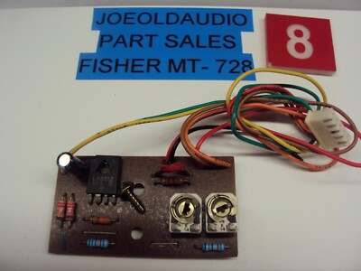Fisher MT-728 Turntable Speed Adjust Board. P/N TCI-A12H. Tested. Parting MT-728-image