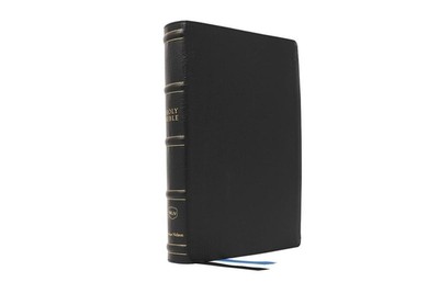 NKJV, Compact Bible, Maclaren Series, Genuine Leather, Black, Comfort Print: Hol-image