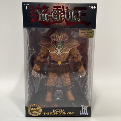 YU-GI-OH! EXODIA THE FORBIDDEN ONE SERIES 1 FIGURE LIMITED EDITION 08980   (NIB)-image