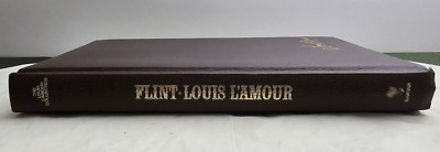 FLINT~Louis L'Amour Collection~Leatherette Edition Bantam Book Leather-image